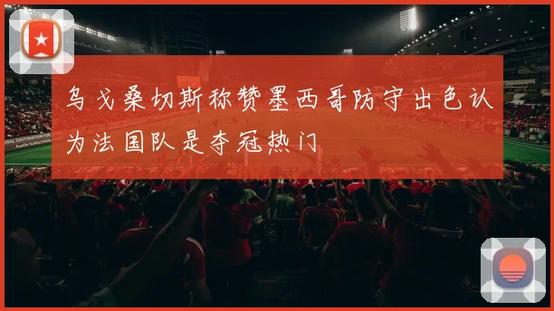 乌戈桑切斯称赞墨西哥防守出色认为法国队是夺冠热门